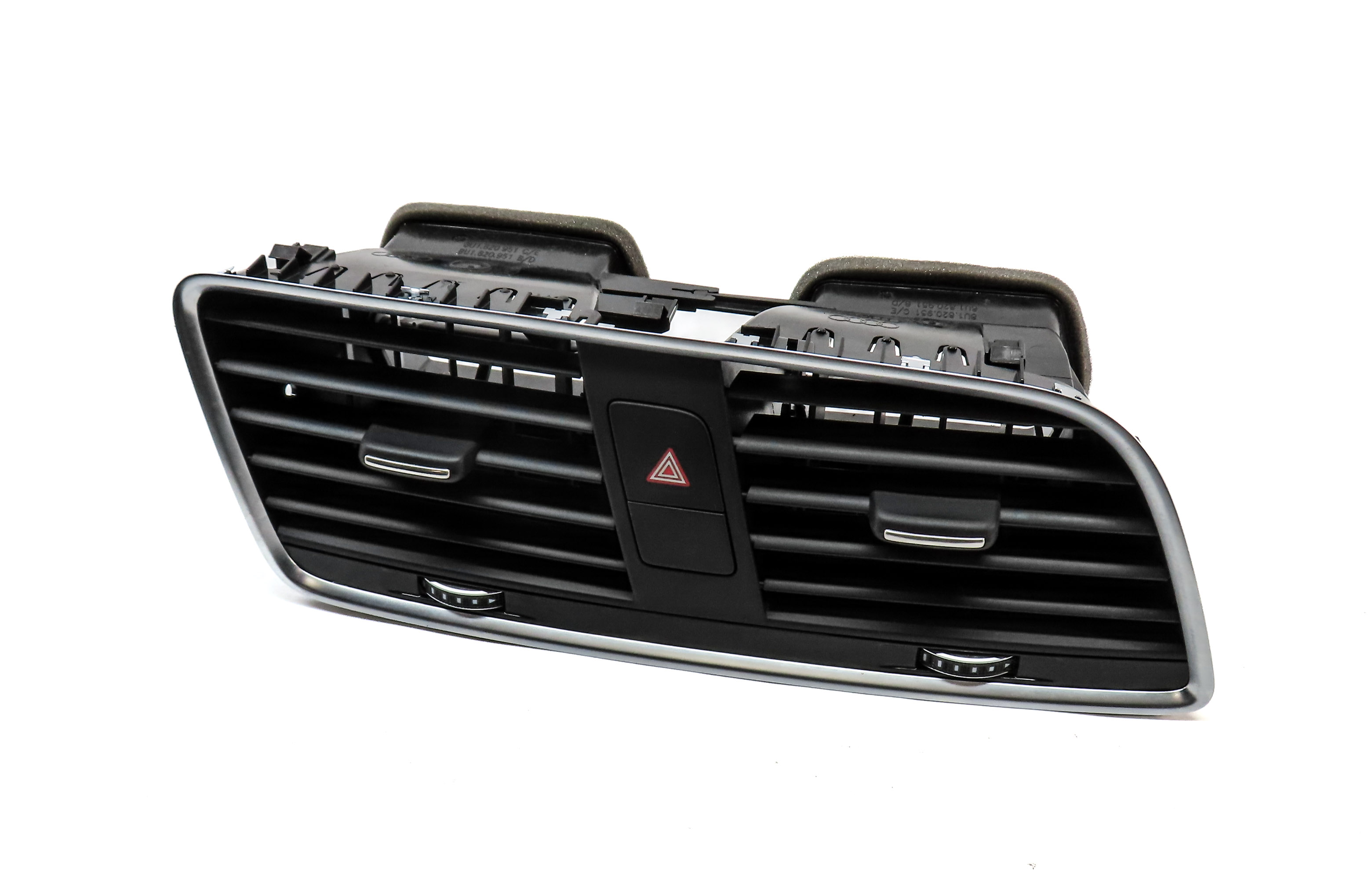 2018 AUDI Q3 (8U) FRONT CENTER DASH HEAT AIR AC HVAC DUAL VENT (BLACK) — exact item pictured